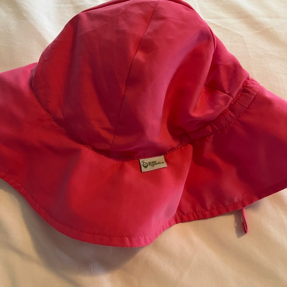 i play. Pink Sun Hat with Wide Brim